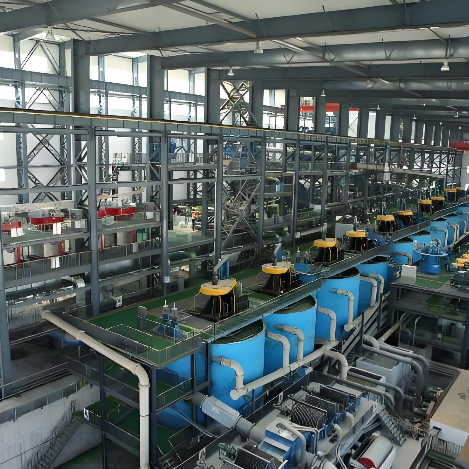 Molybdenum ore dressing proces